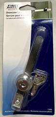 First Watch Security Showcase Lock Chrome Plated Steel 1306 NEW!