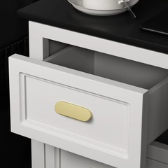 20 Pack Gold Cabinet Pulls 3 inch Edge Pulls for Cabinets Desk Pull Gold Hand…