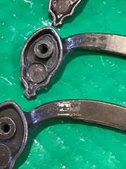 Lot of 4 AMEROCK 739-1 Drawer Pull Brass Vintage (no Screws) 3″ Center