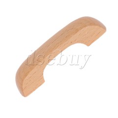 Wood Furniture Pull Closet Drawer Knob 2.52inch Hole Spacing for Door Window