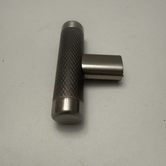 Amerock BP36556G10ORB Bronx 2-5/8”Bar Cabinet Knob – Satin Nickel/oil Rubbed Bro