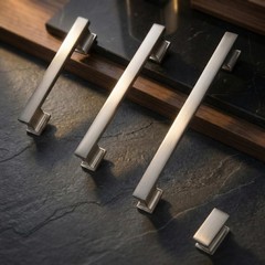 10 PCS Square Cupboard Cabinet Handles 3.78 Inch 96mm Kitchen Drawer Pulls