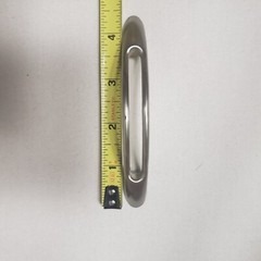8 Brushed Nickel Kitchen/Bathroom Drawer Handle/Pulls W/14 Screws 3″ Holes