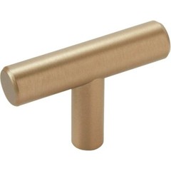 (10)-Amerock Bar Pulls 1-15/16 In. Golden Champagne Cabinet Knob