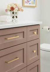 Amerock 6-5/16 Merced Champagne Bronze Drawer Pull 6-5/16 inch (160mm) Center to