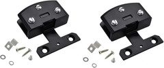 Frameless Glass Door Hinges for Cabinets – 90 Degree Clip Design
