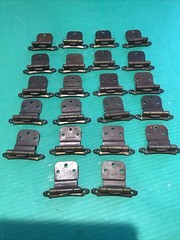 Lot of 22 Amerock Self Closing Cabinet Hinge 4000D-2 Antique Brass Bronze Color