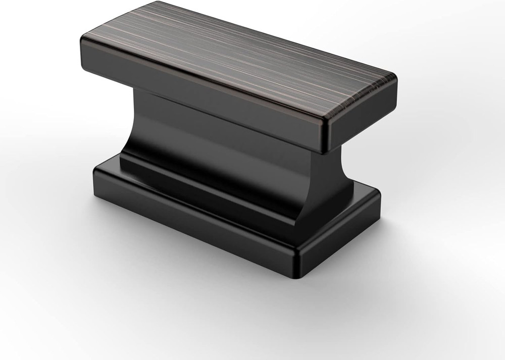 30 Pack Oil Rubbed Bronze Cabinet Knobs Zinc Drawer Pulls for Dresser Doors