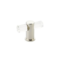 Schaub and Company 401 Lumiere 2″ Euro Modern Acrylic Adjustable – Nickel