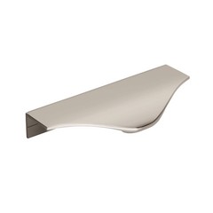 | Cabinet Edge Pull | Polished Nickel | 4-3/16 inch 106 mm Center to Center |…