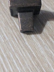 Amerock Forgings Rustic Bronze 1-1/8″ Square Cabinet Knob Pull BP4429-RBZ