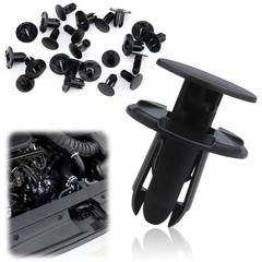 20 PCS Fender Liner Push-Type Retainer Clip Fastener, Bumper Engine Under Cover
