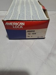 American Lock Co. All Purpose 3/4” Tubular Cam Lock Box Of 6 USA