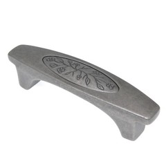 Amerock Vineyard Weathered Nickel 3″cc Leaf Cabinet Handle Pull BP4473WN