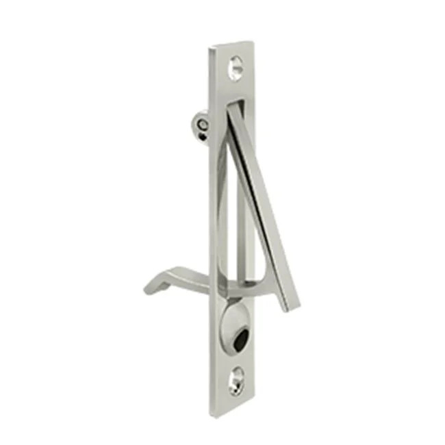 Deltana EP475U14 4 in. Edge Pull- Bright Nickel – Solid