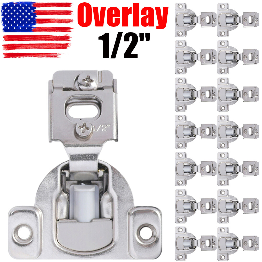 1/2″ Overlay Soft Close Face Frame 105° Compact Cabinet Hinge Handware WHOLESALE
