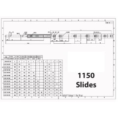 Full Extension 100-lb Ball Bearing Side Mount Drawer Slide (15-Pair)