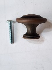 Lot of 6 – Amerock BP1586ART Inspirations Round Cabinet Knob Antique Rust (GB 1)