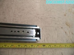 QTY=3: 63″ Full Extended Heavy Duty Ball Bearing Drawer Slides 32″L x 3″W x 3/4″