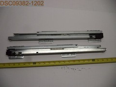 QTY = 2: Drawer Slides, 527S3719, 532 3719, 20-1/2″ L x 1-3/4″ W x 1″ Thickness
