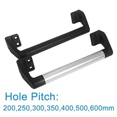 Heavy Duty Plastic & Alu Alloy Industrial Commercial Door Pull Handle 200-600mm