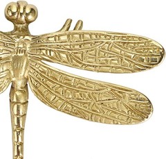 Durable Brass Dragonfly Knobs, Set of 2 – Unique Home Hardware Accent