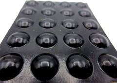 Durable Polyurethane Stick On Pad – 3/8″ Pad 1/8″ Tall – Lasting! Free Shipping!