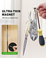 5Sets Extra Strong Magnetic Cabinet Door Catch, No-Drill Invisible Ultra Thin…