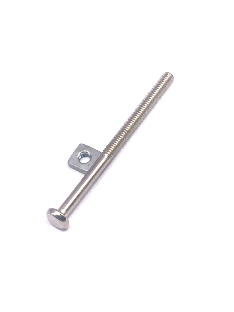 2.5″ CHROME Bolt Screw for Glass Cabinet Handles Knobs Drawer Pulls Vintage