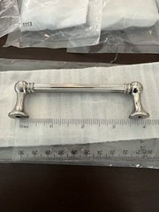 Top Knobs Cabinet Grace Pull 3 3/4 Inch (c-c) Brushed Satin Nickel