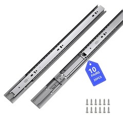 LONTAN Soft Close Drawer Slides 22 Inch Side Mount Heavy Duty Cabinet Drawer …