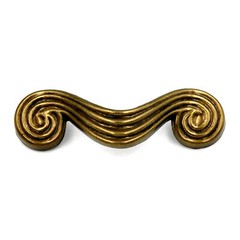 Hickory Grecian Revival Lancaster Hand Polished Brass 3″cc Handle Pull P7356-LP
