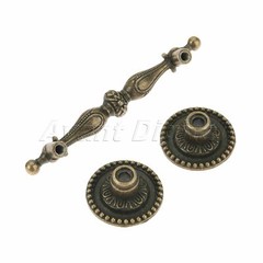 Retro European Furniture Cupboard Wardrobe Door Pull Handle Cabinet Drawer Knob