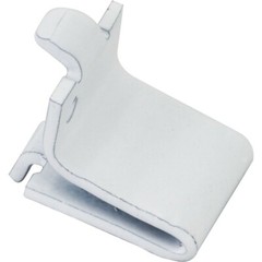 20 Pack White Shelf Clip Support Groove Pin Furniture Clamp 5/8″ Hole Cabinet