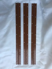 3x Brown Piano Hinge 19″ x 1-1/2″ RV/Camper/Boat Coleman/Fleetwood Continuous