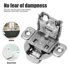 10 PCS Cabinet Hinges 1/2″ Overlay Soft Close Face Frame 105° Compact Handware
