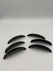 6 Pack Oil Rubbed Black Kitchen Cabinet Drawer Cup Handle Pull Knob Hardware