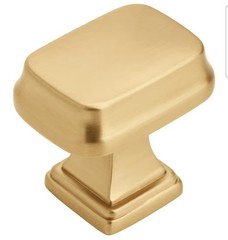 Amerock BP55340CZ 1-1/4” Knobs Cabinet Hardware Lot Of 25 Champagne Bronze New