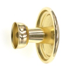 Belwith Conquest Polished Brass 1 1/2″ Round Cabinet Knob