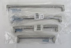 4 Stone Harbor Bar Cabinet Pulls Satin Nkl 10.5″ , 9.5″ 8″ 6.5″ – 1 of each size