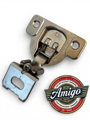 (1) Ferrari BX710M 110* Self Closing Cabinet Hinge w/ TK mounting Plate 1-7/16″