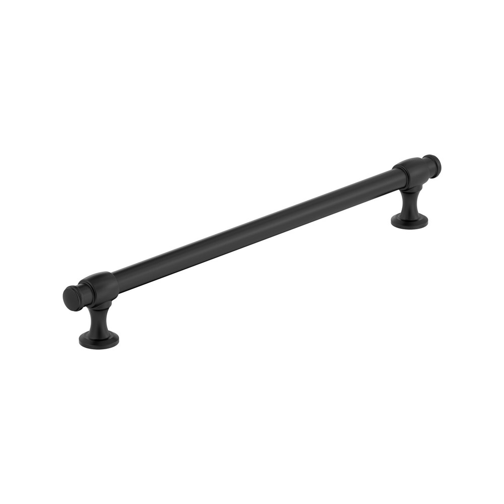 BP36772FB Winsome Cabinet Pull 10-1/16 inch 256mm Center-to-Center Matte Black
