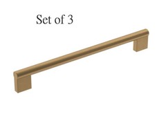 Amerock Versa 8-13/16 In. C to C Handle Cabinet Pulls Set of 3- Model: BP36915CZ