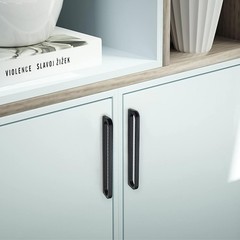 3.75″ Cool Black Cabinet Pulls Handles Matte Black Cabinet Pulls Modern Drawers