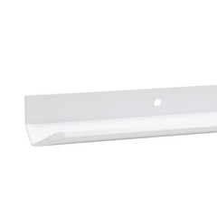 LC LICTOP 15.7″ White Curved Edge Finger Pull Handles 10-Pack Cabinet Drawer
