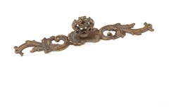 Schaub and Company 817 French Court 7-3/8″ Old World Victorian – Brass