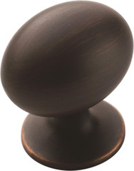 | Cabinet Knob | Oil Rubbed Bronze | 1-3/8 Inch (35 Mm) Length | Everyday Herita