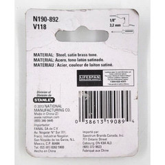 National Hardware Wood Mending Braces 4Pk Steel 2″ x 1/2″ N190-892