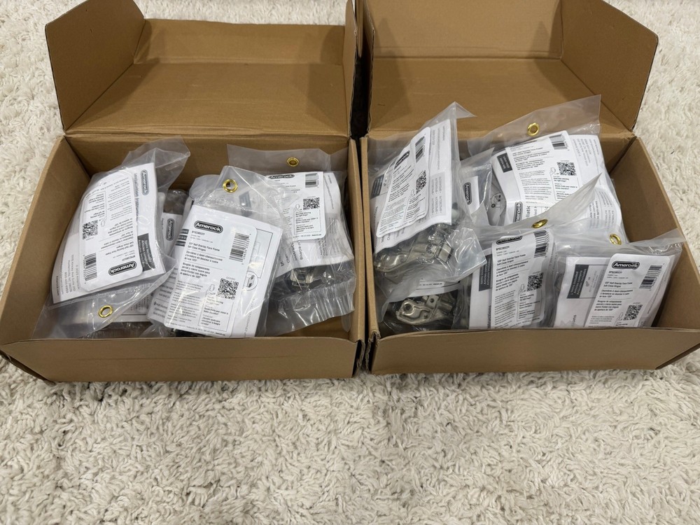 Lot of 16 Amerock 2 Pack 1/2” Overlay SoftClosing Euro Concealed Hinge, Nickel