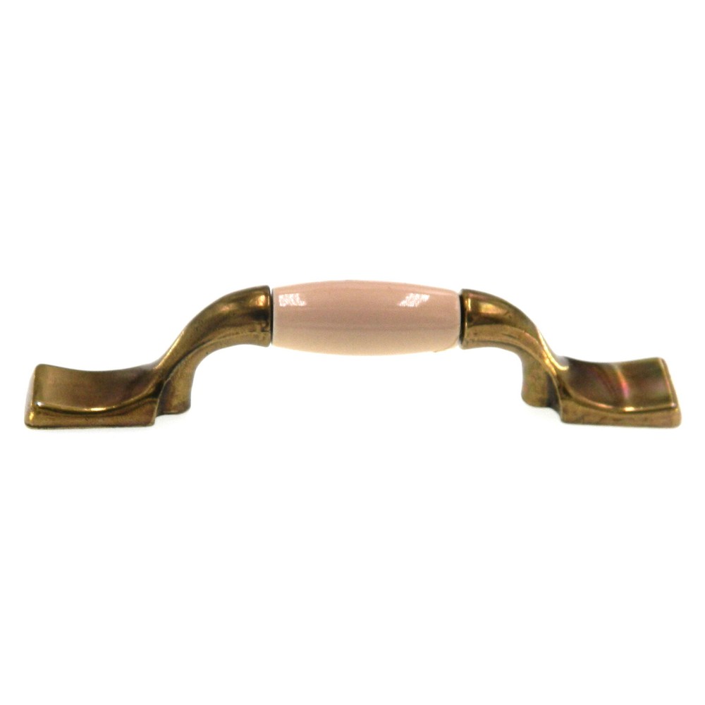 Amerock Royal Family Antique Brass Almond Center 3″ CTC Cabinet Pull BP76240-ALB